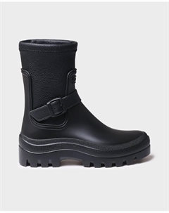 Женские резиновые ботильоны на платформе для дождливой погоды, черный Toni pons