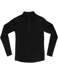 Функциональная рубашка Breeze Plus Merino 200 Zip Neck Wmn, черная Devold