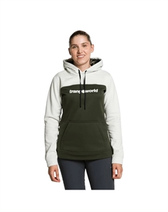 Женская толстовка Poppi v02, темно-зеленый Trangoworld