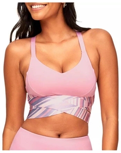 Женский спортивный бюстгальтер средней ударной нагрузки Maven, розовый Adore me