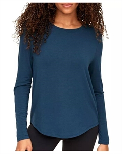 Женская футболка Molly с длинными рукавами, синий Adore me