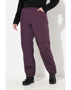 Женские брюки из софтшелла с водоотталкивающими формованными коленями и флисовой подкладкой. Ulla popken