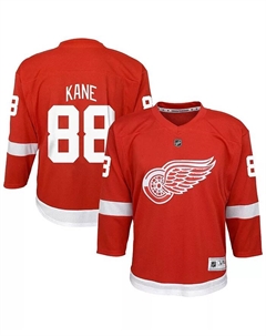 Футболка игровая реплика альтернативная Big Boys and Girls Clayton Keller клуба Utah Hockey Club красная Outerstuff