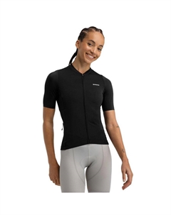 Женская велосипедная майка с коротким рукавом из переработанных материалов M6R Fly Black Siroko