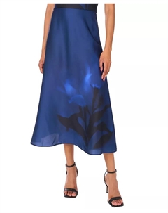 Женская юбка миди с принтом в виде принта Vince camuto