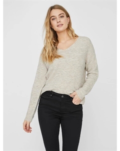 Пуловер, бежевый Vero moda