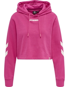 Толстовка Hoodie Hmllegacy Woman Cropped Hoodie, цвет RASPBERRY ROSE Hummel