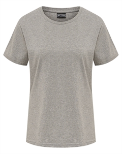 Футболка S/S Woman, серый меланж Hummel