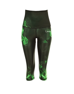 Спортивные леггинсы Functional Power Shape High Waist 3/4 Tights HWL202, цвет smaragd Winshape