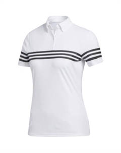 Футболка поло женская белая Adidas