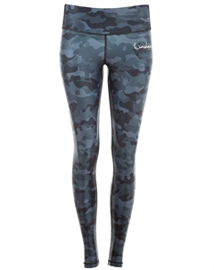 Спортивные леггинсы Functional Power Shape Tights AEL102, цвет camo grey Winshape