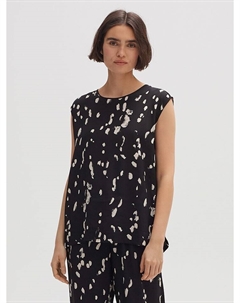 Блуза, цвет schwarz/beige Opus