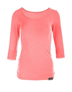 Спортивная футболка 3/4 Arm Shirt WS4, цвет neon coral Winshape