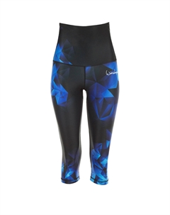 Спортивные леггинсы Functional Power Shape High Waist 3/4 Tights HWL202, цвет saphir Winshape