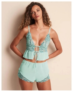 Женский комплект нижнего белья Tammy Cami & Shorts, зеленый Adore me