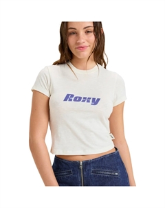 Женская футболка Chloe Kim Baby, белый Roxy