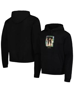 Примитив Аппарел мужская и женская худи с принтом Боб Марли Everlasting черное Mitchell and ness
