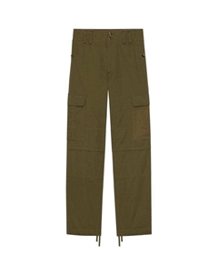 Брюки-карго женские цвета хаки Saint laurent
