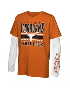 Платье Preschool Texas Longhorns In the Mix T-Shirt Combo Set Outerstuff