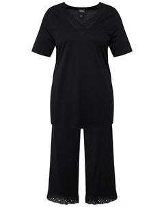 Пижама, черный Ulla popken