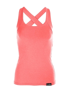 Спортивная футболка Cross Back Top WVR25, цвет neon coral Winshape