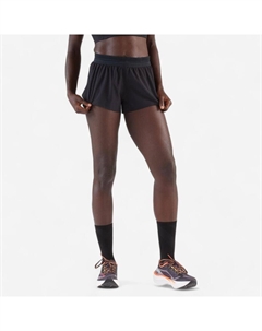 Женские легкие шорты для трейлраннинга - Run 900 Light, черные Kiprun