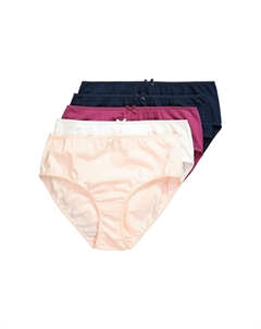 Трусы, marine blue/Cranberry/White/Wool white Ulla popken