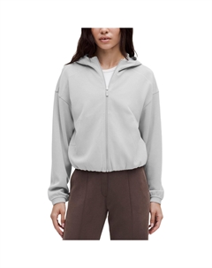 Женское укороченное пальто Softstreme, Silver Drop/SILD Lululemon