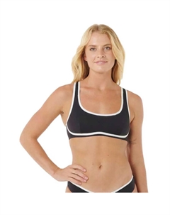 Топ бикини Mirage Fusion Crop, черный Rip curl