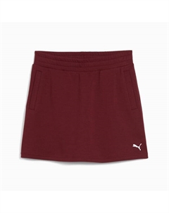 Женская базовая короткая юбка Essentials, красный Puma