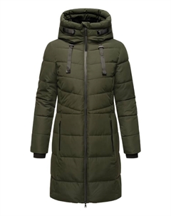 Пуховик, цвет dark olive Marikoo