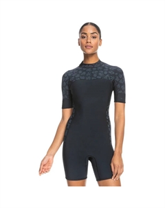Неопреновый костюм с короткими рукавами и молнией сзади 2.0 Sws woman, черный Roxy