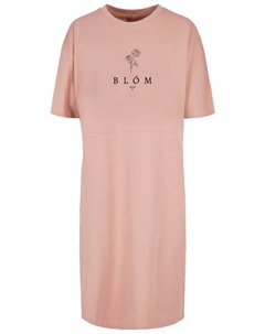 Короткое платье Oversize Kleid Blóm Rose, цвет duskrose F4nt4stic