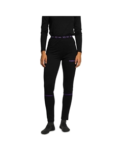 Женские длинные термоштаны Trx2 Wool WM Evo, черный Trangoworld