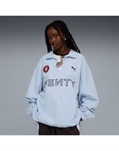 Пуловер с нейлоновым верхом Fenty X, синий Puma