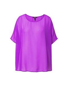 Блузка, фиолетовый Ulla popken