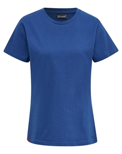 Футболка S/S Woman, цвет TRUE BLUE Hummel