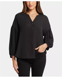 Женский топ Paulina Peasant с длинными рукавами Nydj