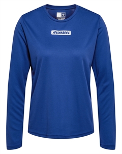 Футболка L/S, цвет INSIGNIA BLUE Hummel