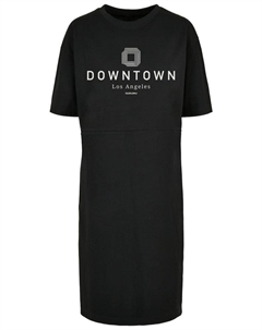 Короткое платье Oversize Kleid Downtown LA, черный F4nt4stic