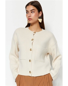 Кардиган, кремовый Trendyol