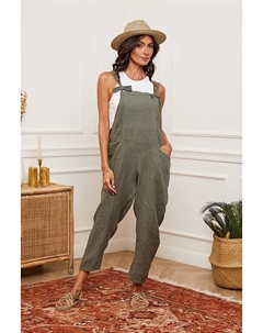 Тканевые брюки, оливковый La compagnie du lin