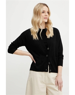 Шерстяной кардиган, черный Weekend max mara