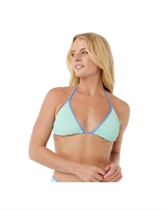 Топ бикини Luxe Surf D-DD Sliding, синий Rip curl