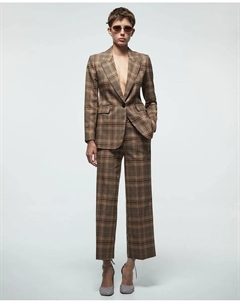 Брюки с пряжкой, коричневый Сфера