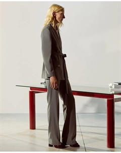 Серые костюмные брюки Сфера