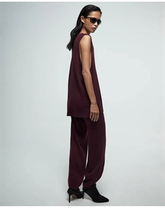 Базовые трикотажные брюки, бордовый Сфера