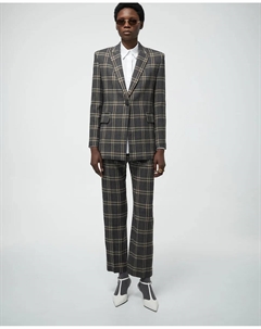 Брюки в клетку, серый Сфера