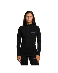 Женский внутренний свитер Trx2 Wool WM Evo, черный Trangoworld