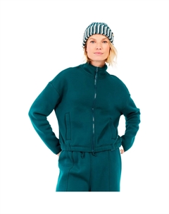 Женская флисовая кофта Pakiri, синий/зеленый Protest